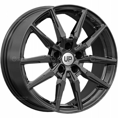 Колесный диск WUP Up121 7xR17 5x112 ET40 DIA57.1 черный глянцевый