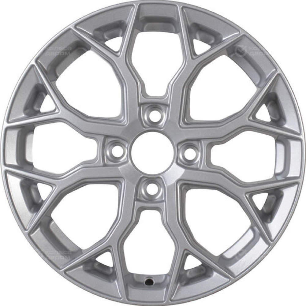 Колесный диск VENTI 1419 5.5xR14 4x98 ET35 DIA58.6 глянцевый серебристый