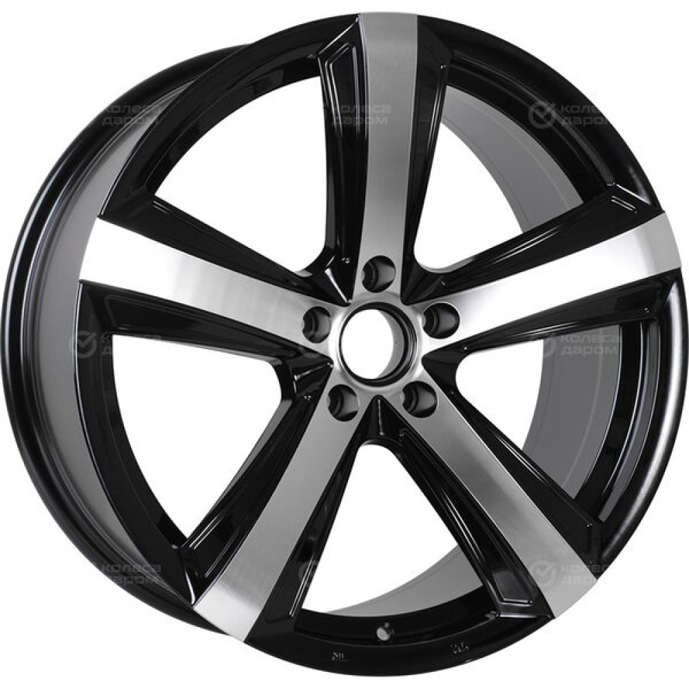 Колесный диск Replay VV290 8.5xR19 5x112 ET28 DIA66.6 черный полностью полированный