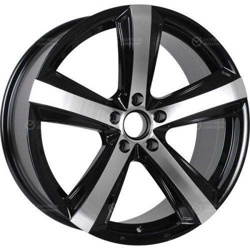 Колесный диск Replay VV290 8.5xR19 5x112 ET28 DIA66.6 черный полностью полированный