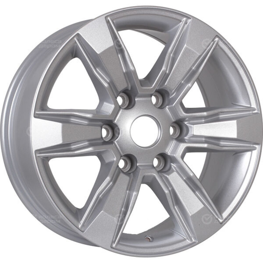 Колесный диск Replay LX63 7.5xR18 6x139.7 ET25 DIA106.1 серебристый