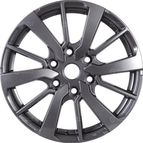 Колесный диск Replay MI138 7.5xR18 6x139.7 ET38 DIA67.1 насыщенный темно-серый