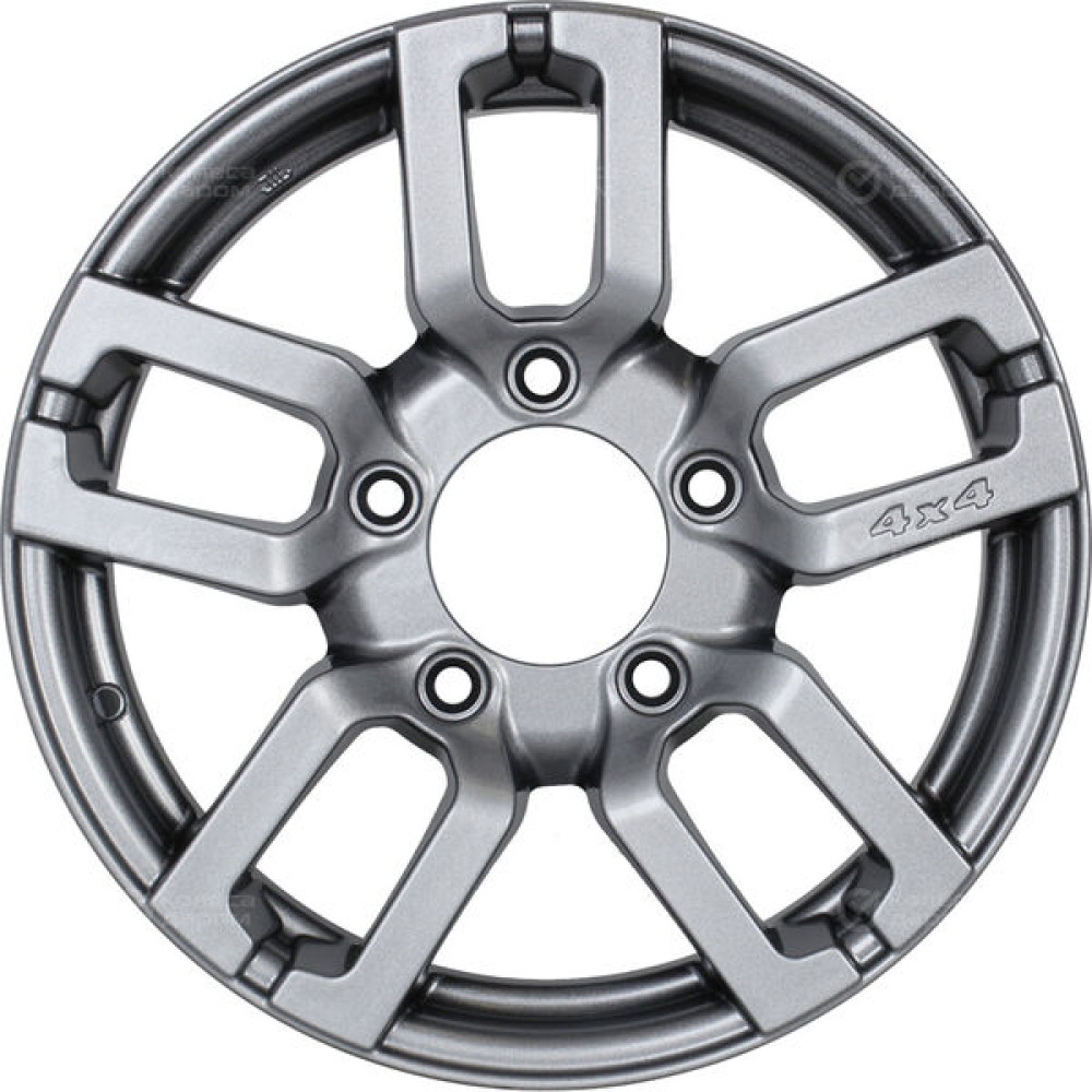 Колесный диск iFree Офф-лайн 6.5xR16 5x139.7 ET40 DIA98 насыщенный тёмно-серебристый