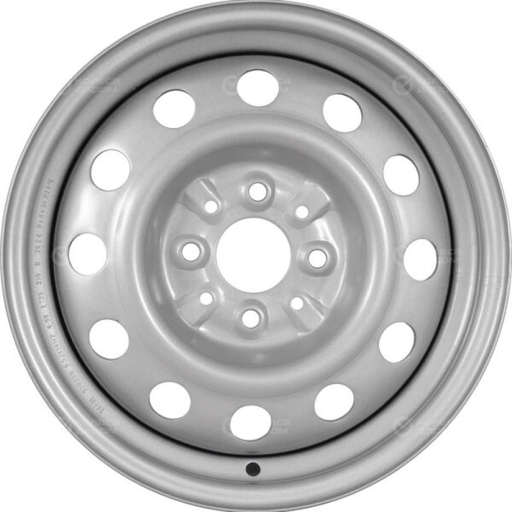 Колесный диск Trebl 53B35B TREBL (12 отверстий) 5.5xR14 4x98 ET35 DIA58.6 серебристый