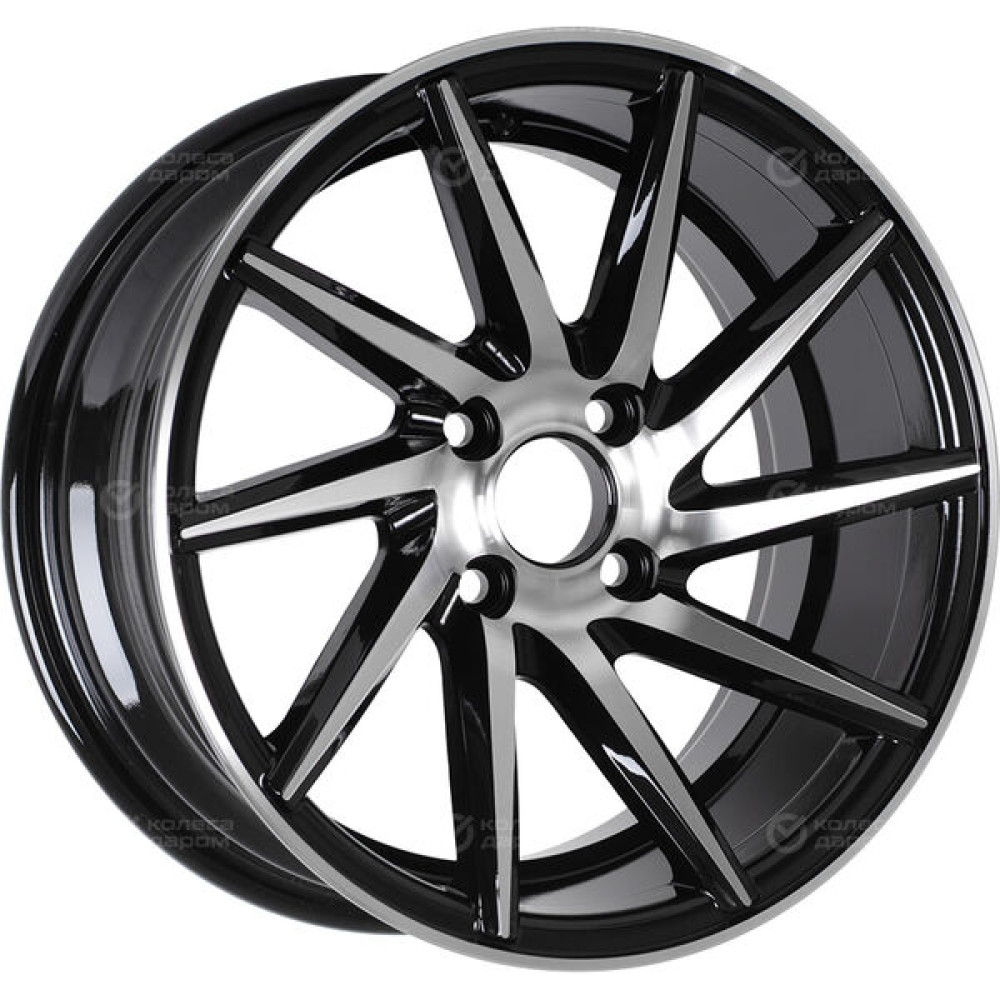 Колесный диск PDW 1022Right 7xR15 4x100 ET30 DIA60.1 черный матовый