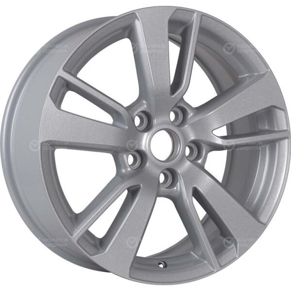 Колесный диск KHOMEN KHW1704 (ZV 17_Hyundai Tucson IV/Kia Sportege V) 7xR17 5x114.3 ET43.5 DIA67.1 серебристый