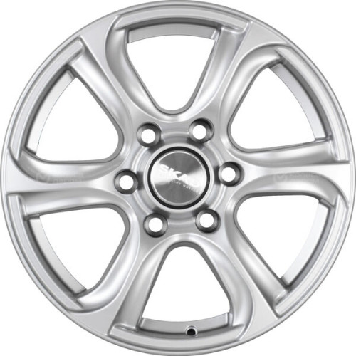 Колесный диск СКАД Скала 7.5xR17 6x139.7 ET25 DIA106.2 серебристый