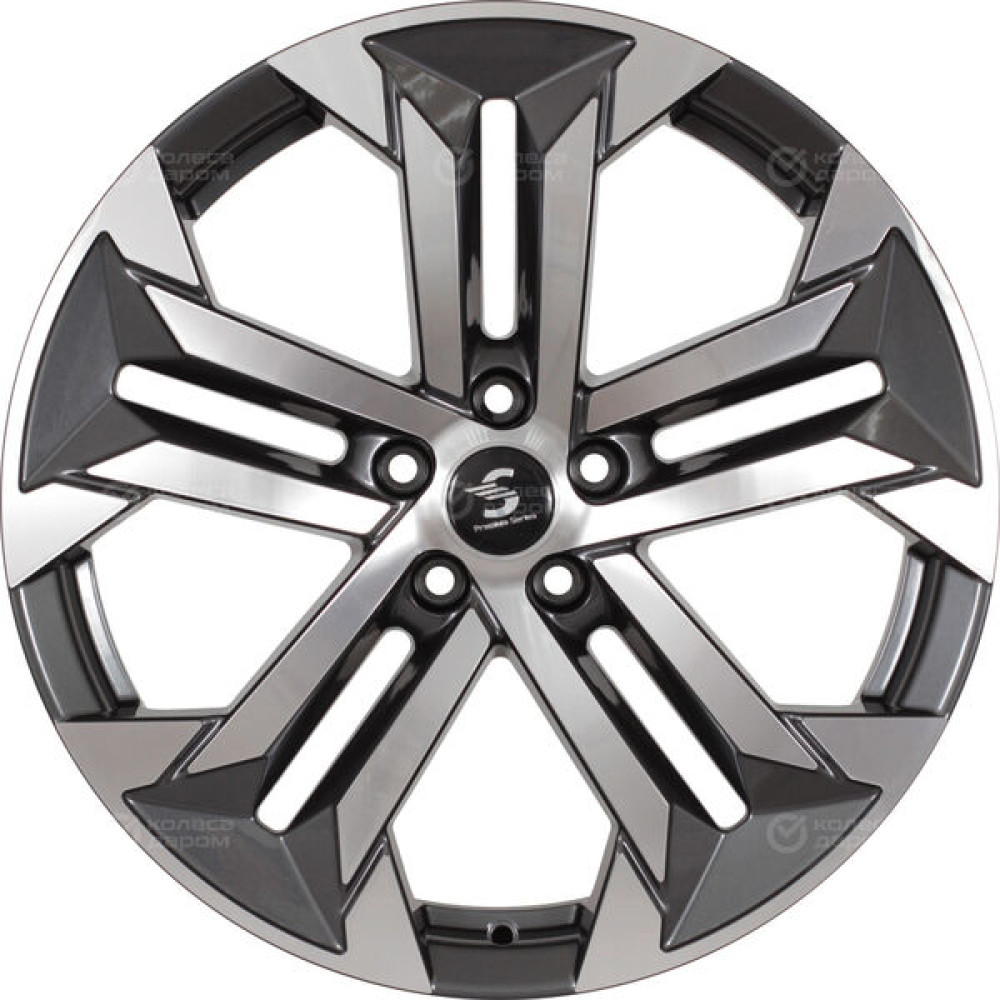 Колесный диск СКАД Premium Series КР015 (19_EXEED TXL/VX) 7.5xR19 5x108 ET36 DIA65.1 глянцевый темно-серый полностью полированный