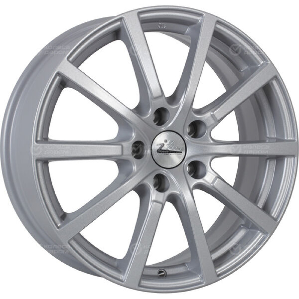 Колесный диск iFree Big Byz 7xR17 5x114.3 ET40 DIA66.1 серебристый