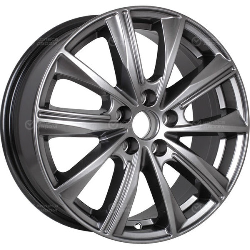 Колесный диск КиК Арнар 7xR17 5x114.3 ET45 DIA66.1 темно-серебристый