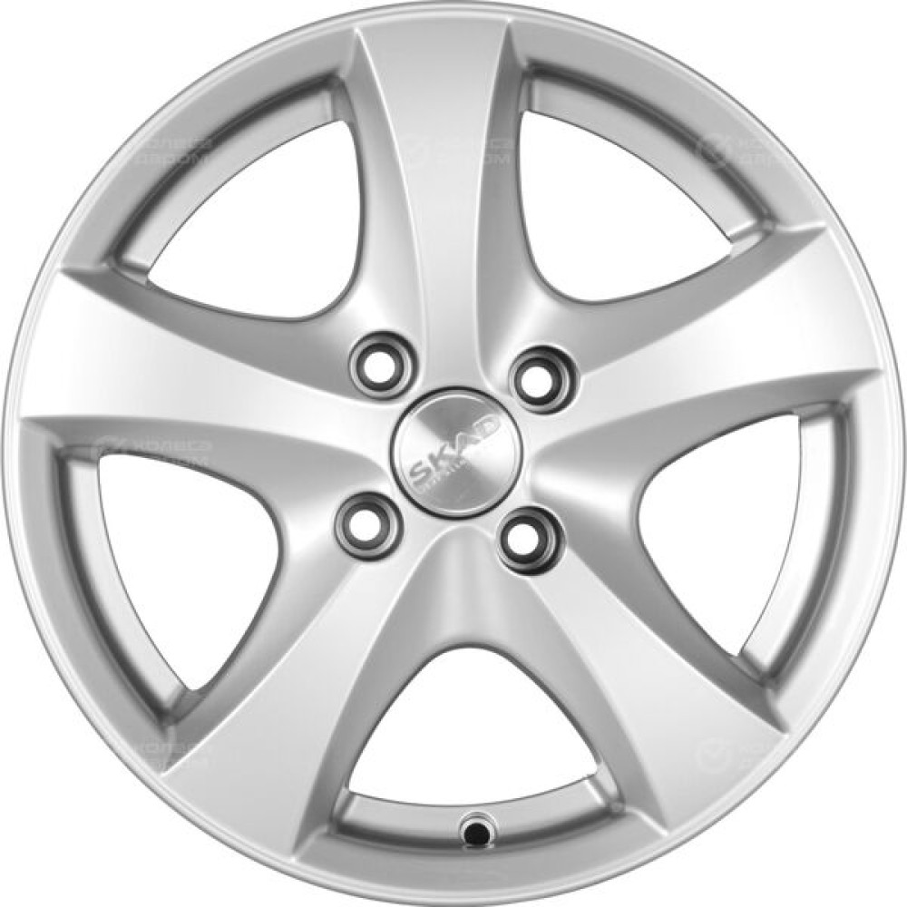 Колесный диск СКАД Уран-2 5.5xR14 4x100 ET35 DIA67.1 серебристый