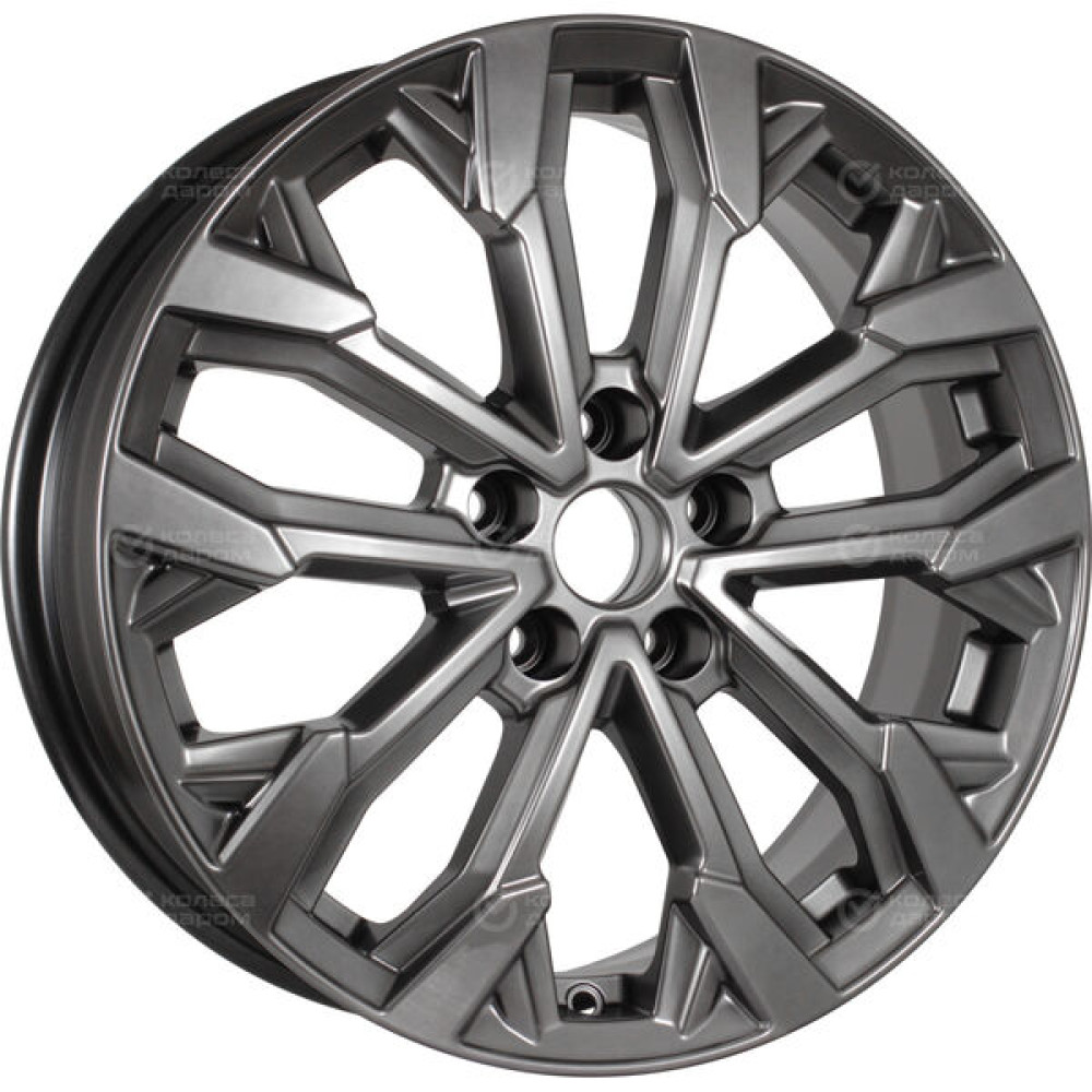 Колесный диск КиК Морейн 6.5xR17 5x114.3 ET50 DIA54.1 темно-серебристый