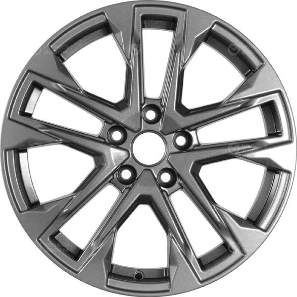 Колесный диск СКАД АТАКОР 7xR17 5x114.3 ET37 DIA66.6 темно-серый цвет с перламутровыми оттенками