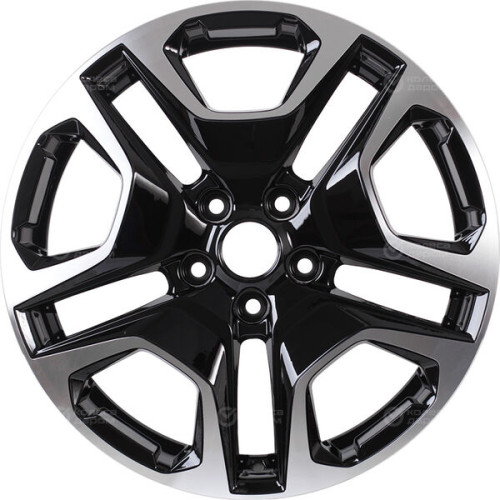 Колесный диск Replay CHG38 7.5xR19 5x114.3 ET35 DIA60.1 черный полностью полированный