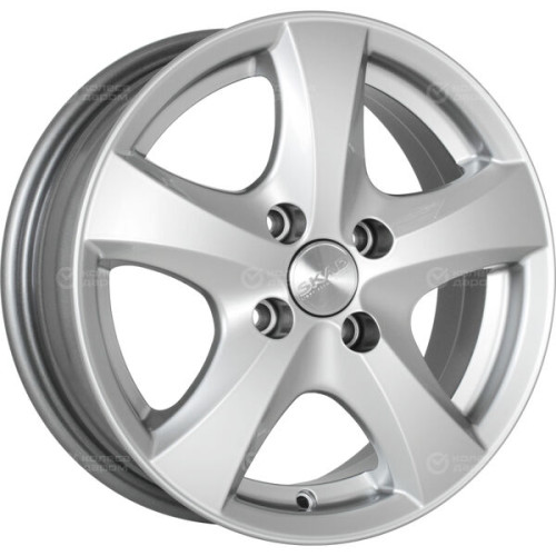 Колесный диск СКАД Уран-2 5.5xR14 4x100 ET35 DIA67.1 серебристый