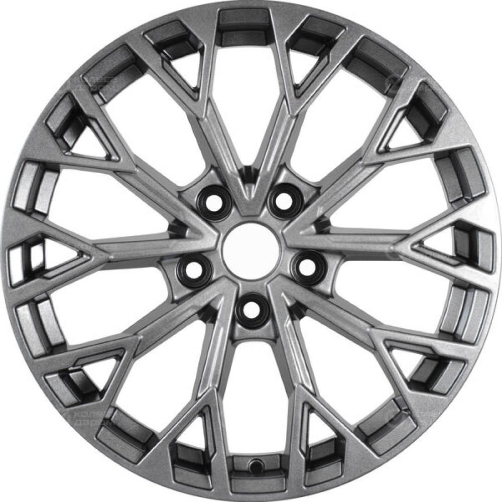 Колесный диск KHOMEN KHW1718 (Tiggo 4/4 Pro/7 Pro/Exeed LX/Omoda C5) 7xR17 5x108 ET33 DIA60.1 насыщенный темно-серый