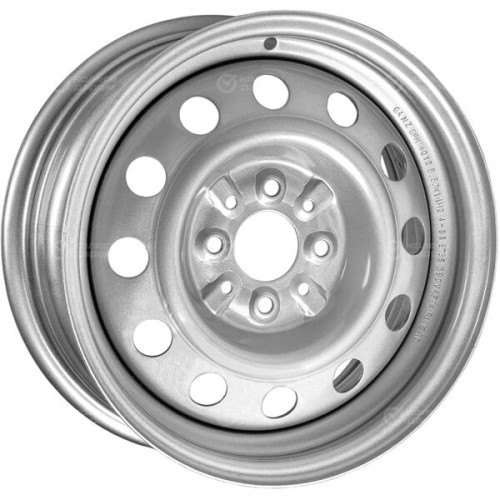 Колесный диск GANZ GRN14012 5.5xR14 4x98 ET35 DIA58.6 серебристый