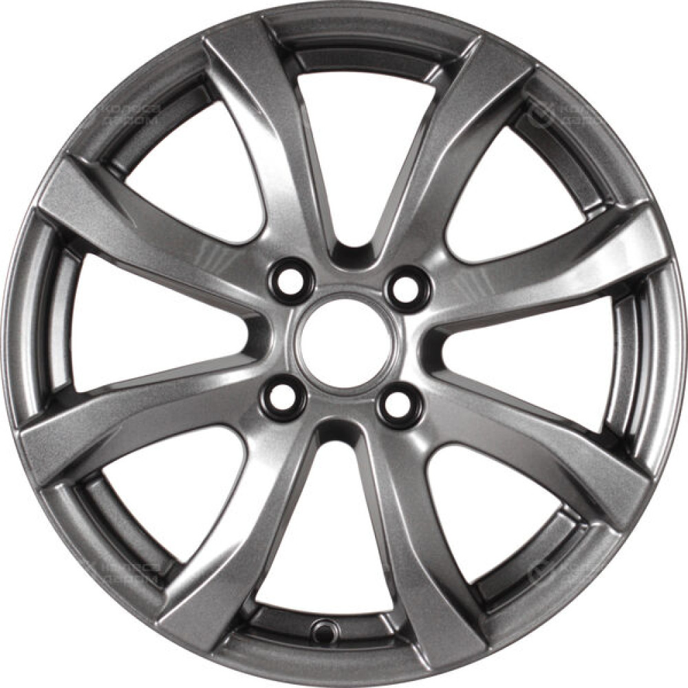 Колесный диск iFree Дайс 6xR15 4x114.3 ET40 DIA67.1 насыщенный тёмно-серебристый