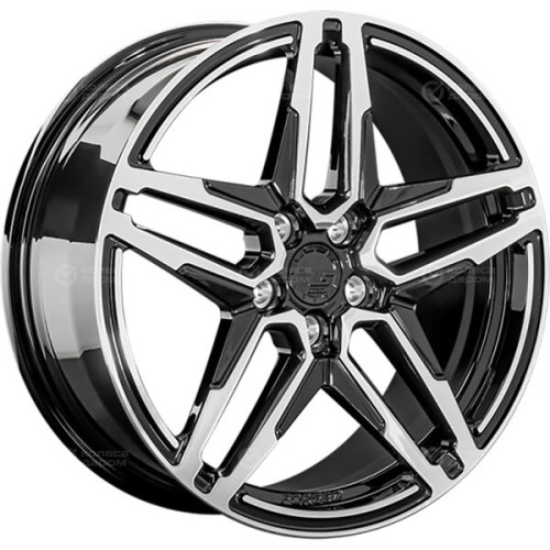 Колесный диск LS Forged FG50 8xR19 5x114.3 ET35 DIA67.1 черный полностью полированный