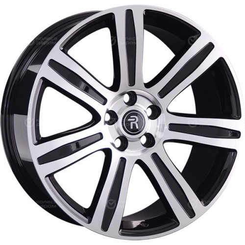 Колесный диск Replay LR84 9.5xR21 5x120 ET49 DIA72.6 черный полностью полированный