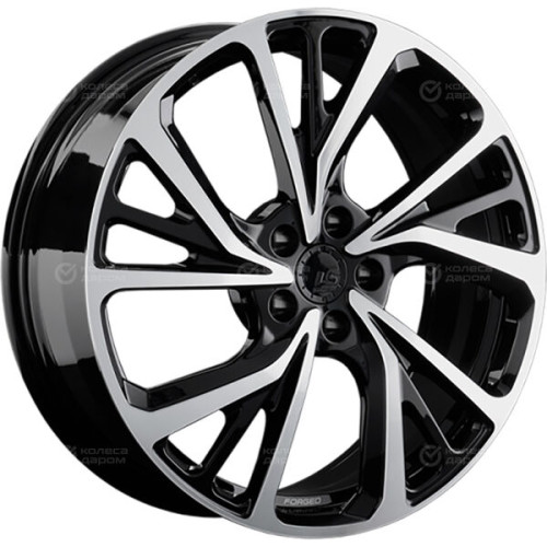 Колесный диск LS Forged FG22 8xR19 5x114.3 ET51 DIA67.1 черный полностью полированный