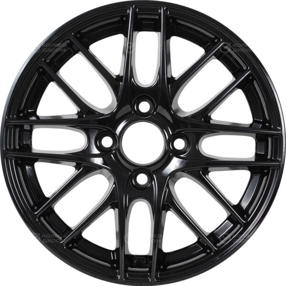 Колесный диск RST R004 5.5xR14 4x100 ET43 DIA60.1 черный глянцевый