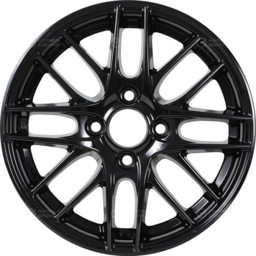 Колесный диск RST R004 5.5xR14 4x100 ET43 DIA60.1 черный глянцевый
