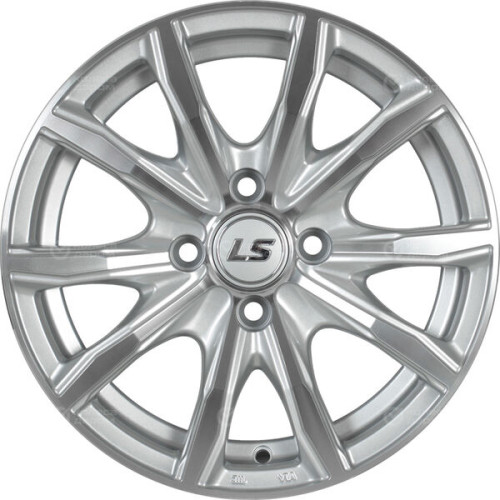 Колесный диск LS LS 786 6.5xR15 4x100 ET40 DIA73.1 серебристый полированный