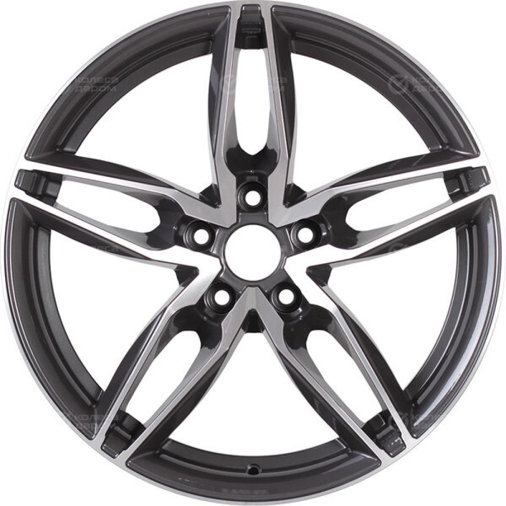 Колесный диск Replay LX231 8xR18 5x114.3 ET30 DIA60.1 насыщенный темно-серый полностью полированный