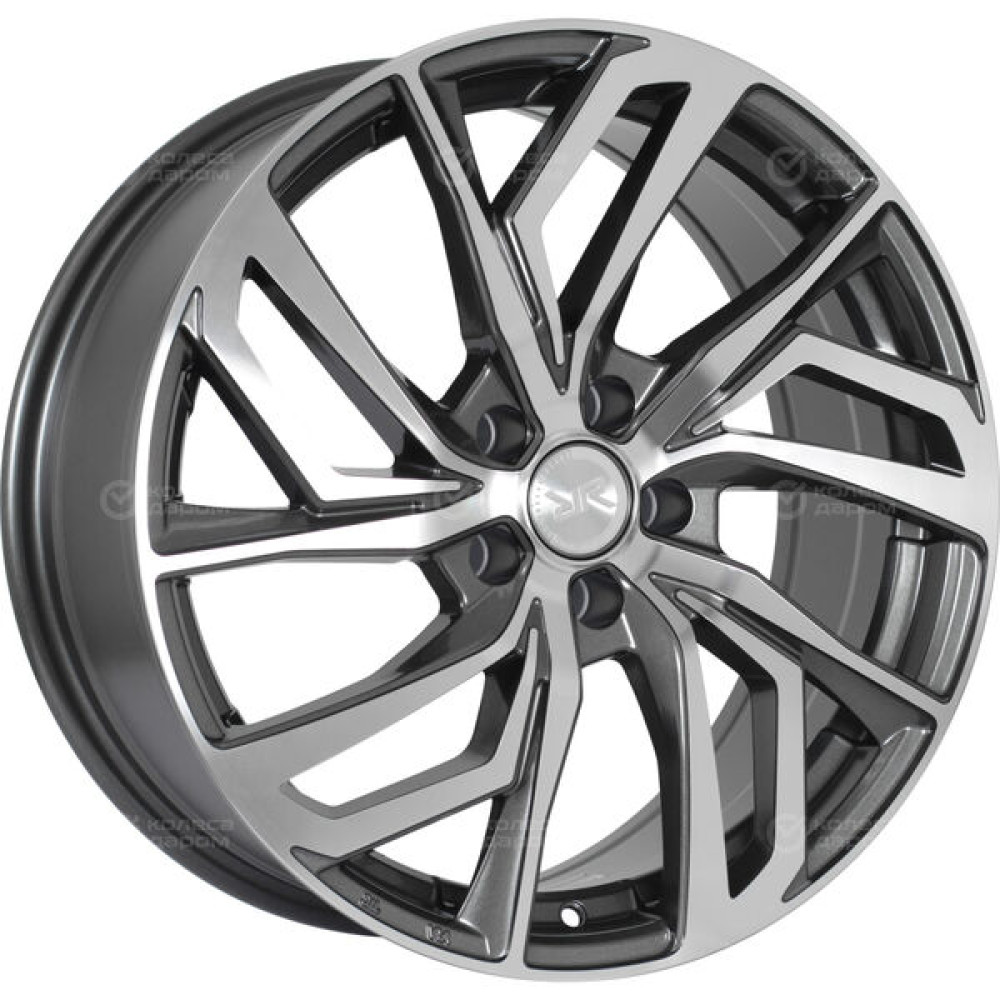 Колесный диск Race Ready CSS4427 7xR17 5x108 ET38 DIA63.3 темный графит глянцевый с полировкой