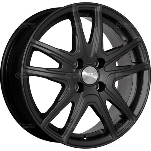Колесный диск СКАД Сидней 6xR16 4x100 ET41 DIA60.1 черный полностью матовый