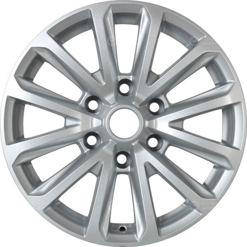 Колесный диск Replay TY243 7.5xR17 6x139.7 ET25 DIA106.1 серебристый