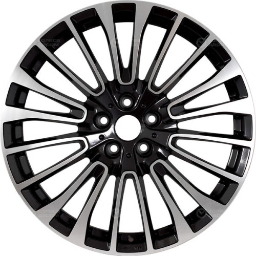 Колесный диск Replay LI4 8.5xR20 5x120 ET45.5 DIA62.6 черный полностью полированный