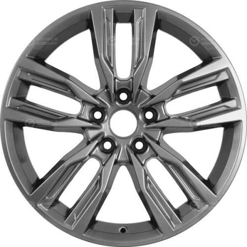 Колесный диск КиК Борэй 8xR18 5x114.3 ET40 DIA67.1 темно-серебристый