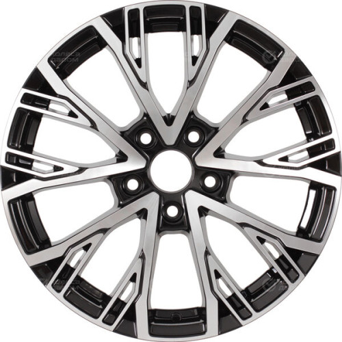 Колесный диск RST R207 6.5xR17 5x114.3 ET45 DIA54.1 глянцевый черный с полированной лицевой частью