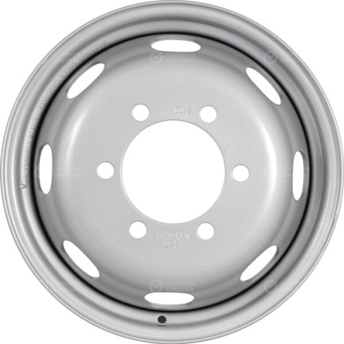 Колесный диск Trebl LT2888D (Уаз Профи Полуторка) 5.5xR16 6x170 ET106 DIA130 серебристый