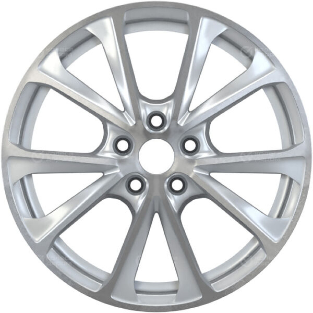 Колесный диск Replay NS224 7xR17 5x114.3 ET40 DIA66.1 серебристый полированный