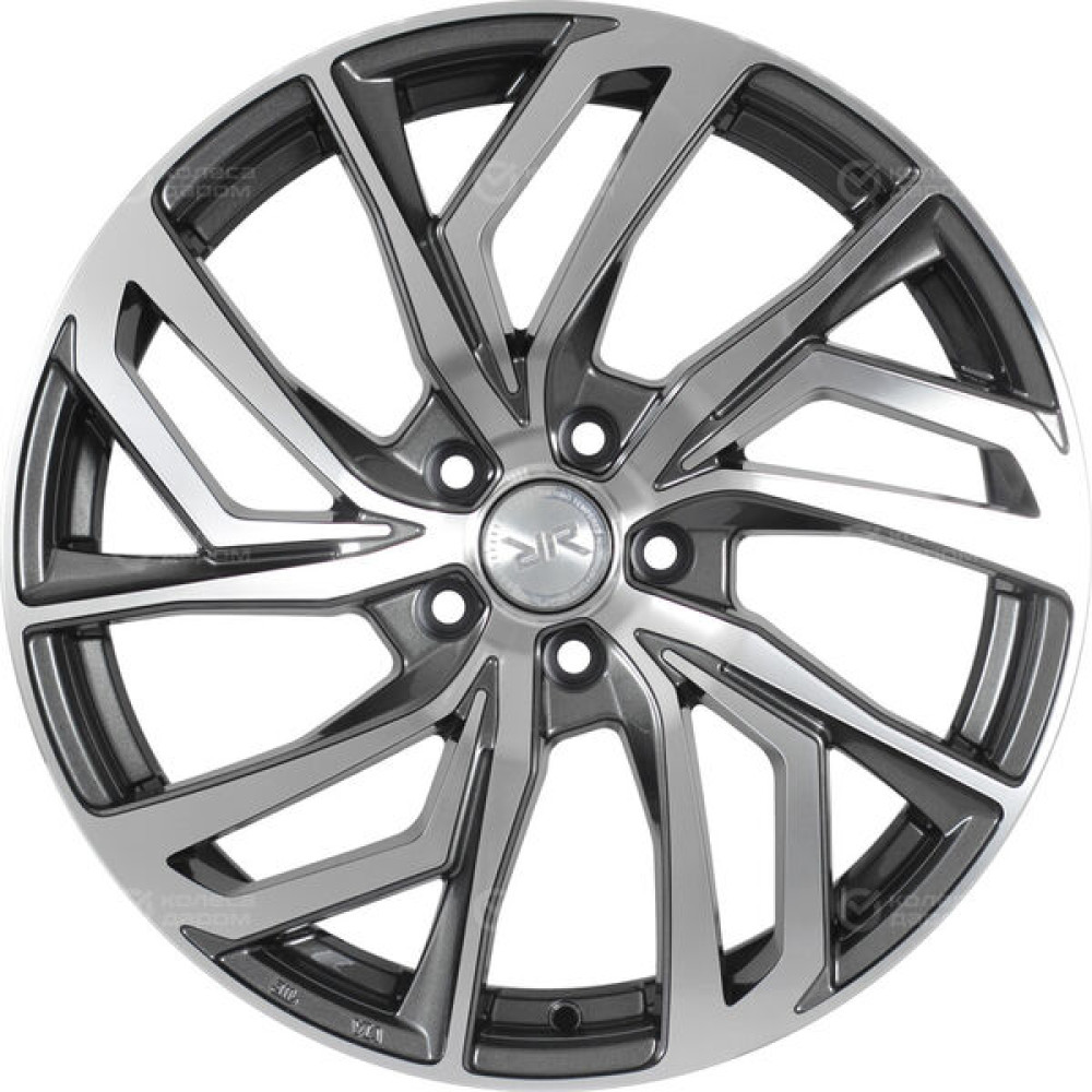 Колесный диск Race Ready CSS4427 5.5xR15 4x100 ET45 DIA60.1 темный графит глянцевый с полировкой