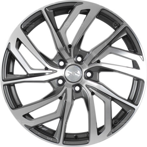 Колесный диск Race Ready CSS4427 5.5xR15 4x100 ET45 DIA60.1 темный графит глянцевый с полировкой