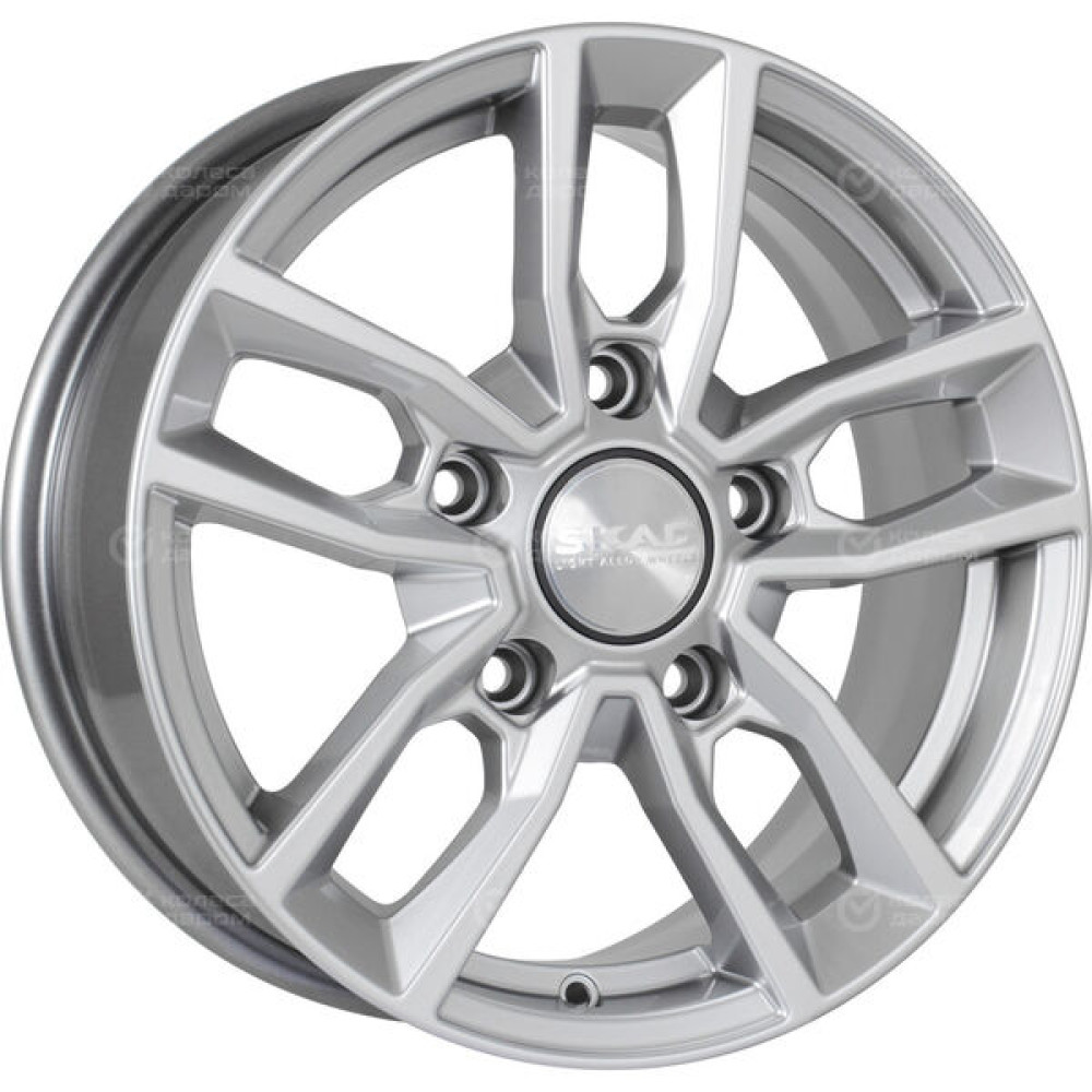Колесный диск СКАД Вайсхорн 6.5xR16 5x139.7 ET40 DIA98 серебристый