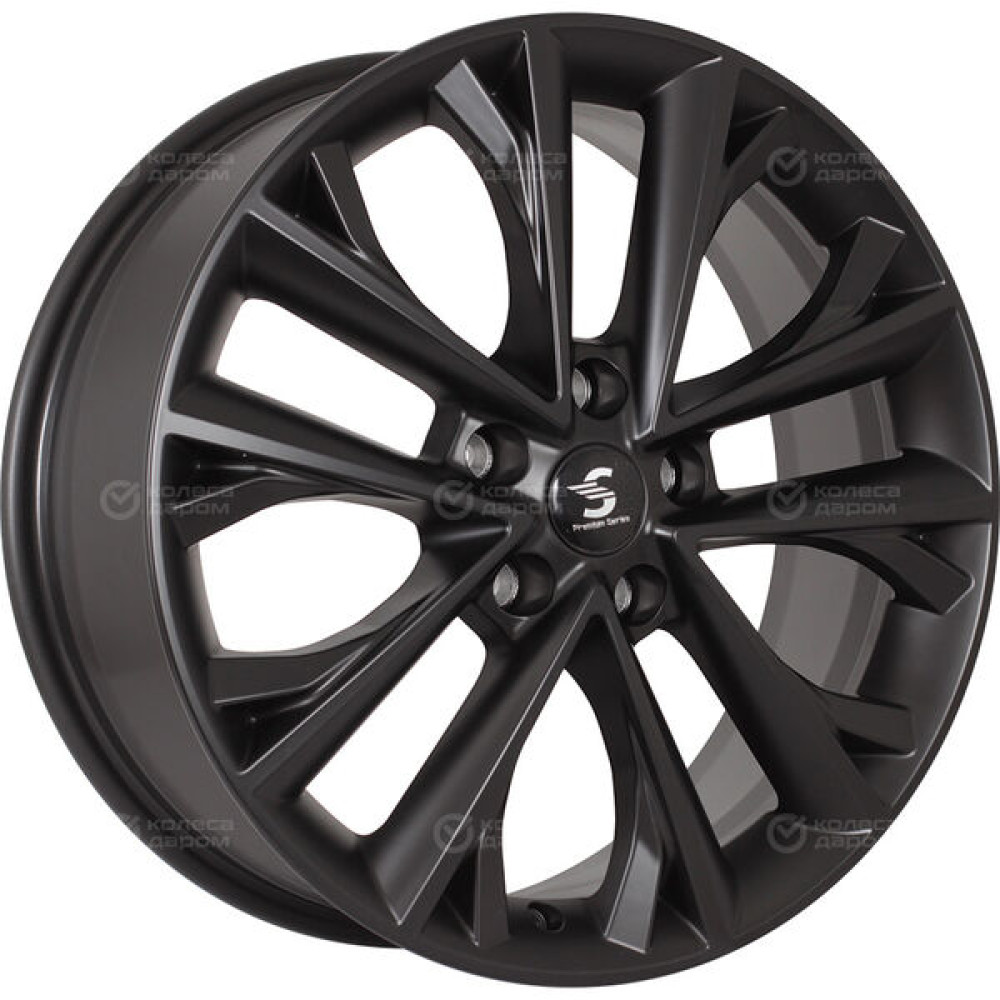 Колесный диск СКАД Premium Series КР012 7xR18 5x108 ET38 DIA60.1 черный матовый