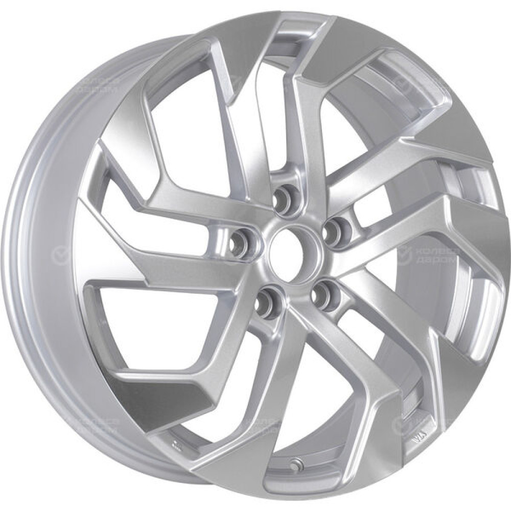 Колесный диск Replay TY259 7.5xR18 5x114.3 ET45 DIA60.1 серебристый полированный