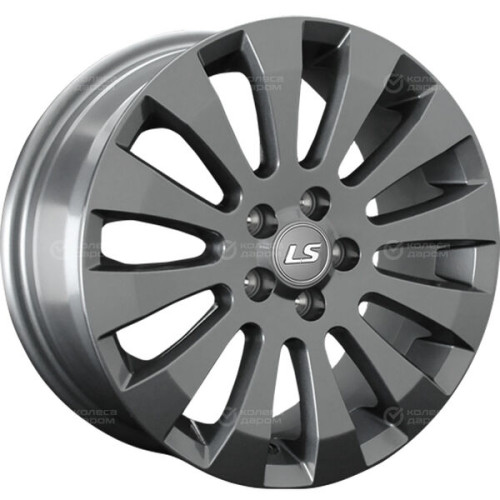Колесный диск LS LS L1 6.5xR16 5x100 ET45 DIA73.1 насыщенный темно-серый