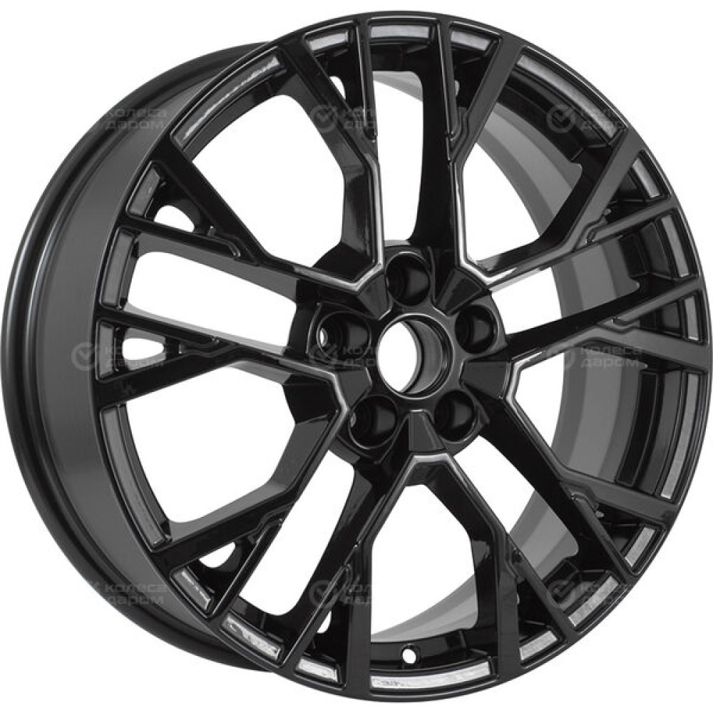 Колесный диск Carwel Камак 1810 7xR18 5x114.3 ET45 DIA60.1 чёрный