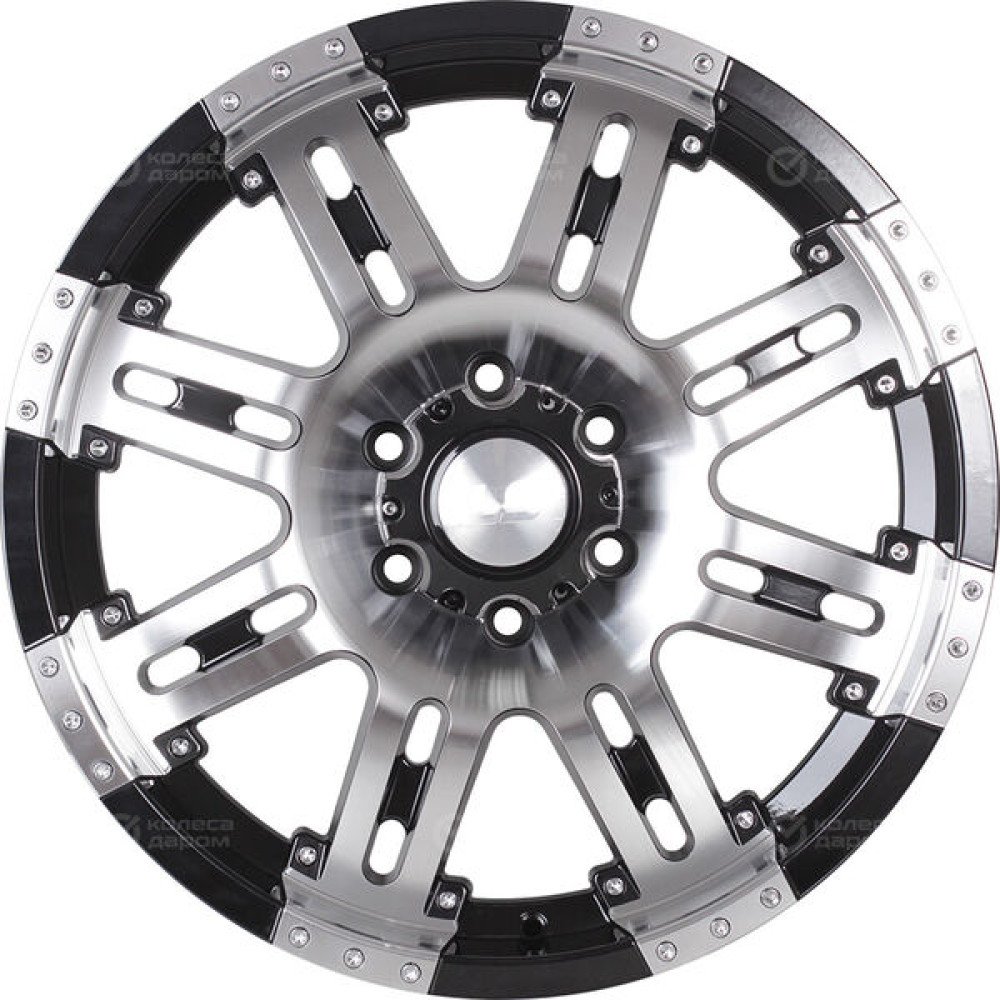 Колесный диск LS LS 954 9xR18 6x139.7 ET25 DIA106.1 черный полностью полированный