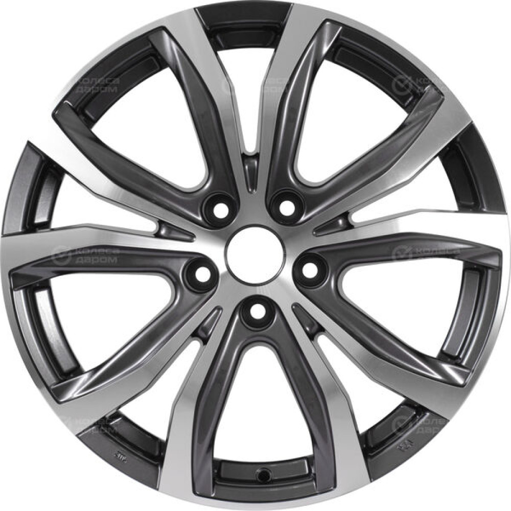 Колесный диск Replay CHG14 8xR18 5x114.3 ET49.5 DIA60.1 насыщенный темно-серый полностью полированный