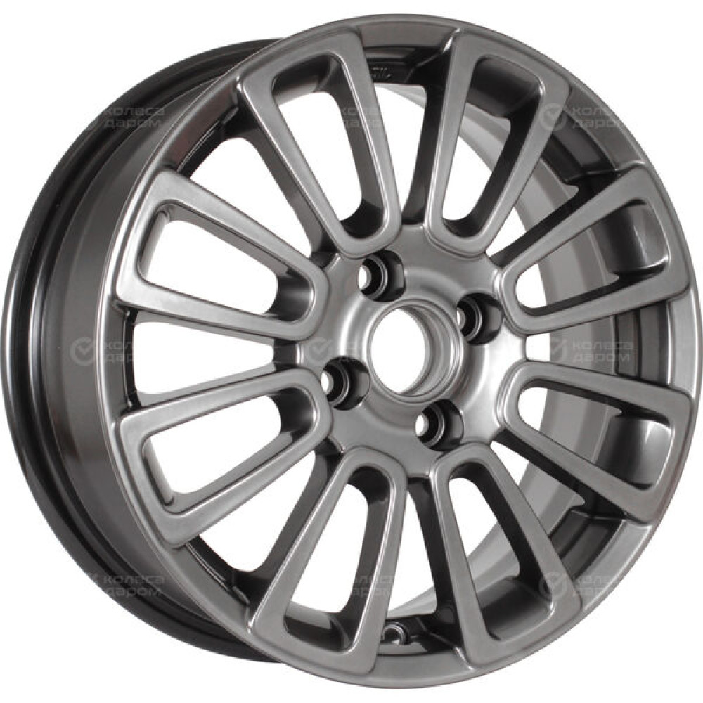 Колесный диск КиК Неман-Оригинал 6xR15 4x100 ET46 DIA54.1 темно-серебристый