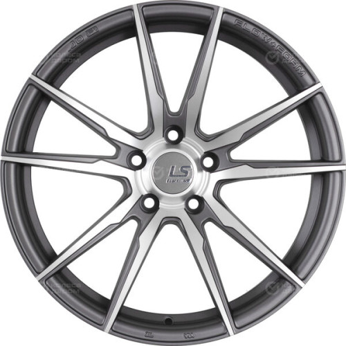 Колесный диск LS FlowForming LS RC35 8xR18 5x114.3 ET35 DIA67.1 темно-серый матовый ,частично полированный