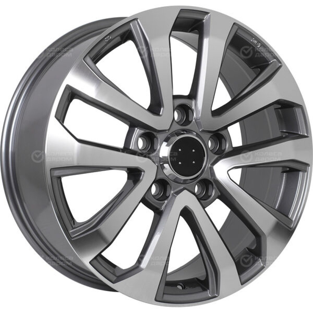Колесный диск Replay TY236 8xR18 5x150 ET56 DIA110.1 насыщенный темно-серый полностью полированный