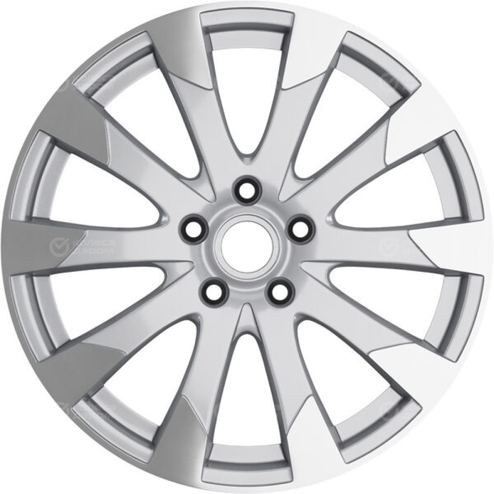 Колесный диск Replay LR33 (CHR) 8xR18 5x108 ET47 DIA60.1 серебристый с полировкой